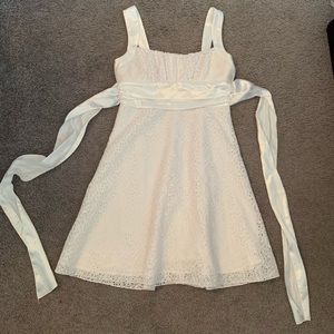 White lace dress size 13/14